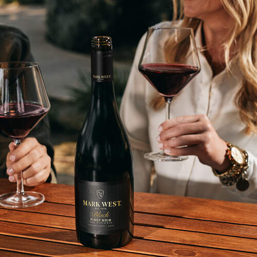 Experience the bold, plus and rich taste - Mark West Pinot Noir Black