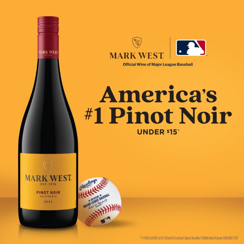 Mark West. Official Wine of Major League Baseball