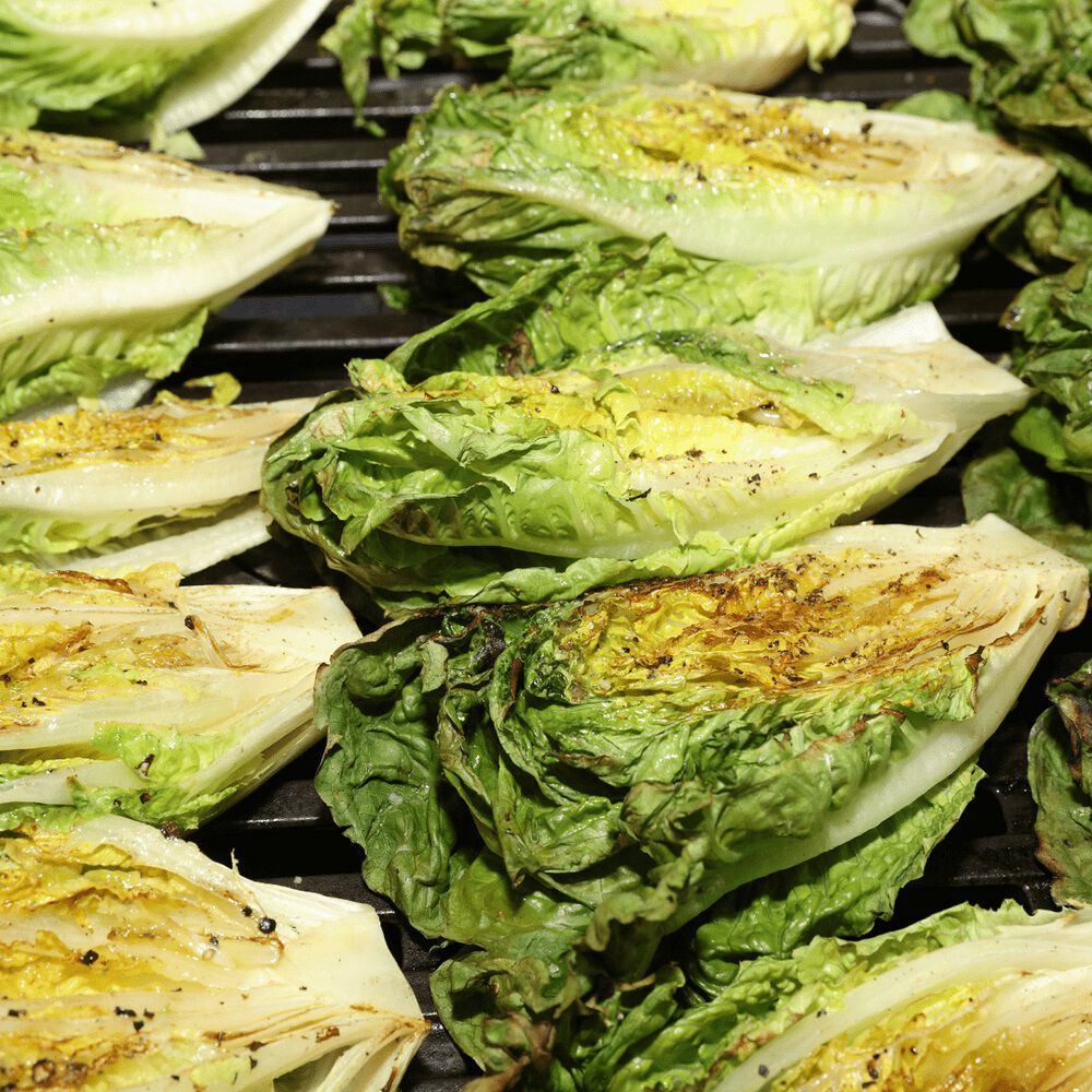Grilled Romaine Hearts